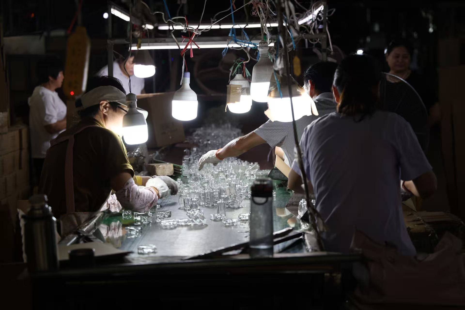 Bottle inspection & handling — production network resource