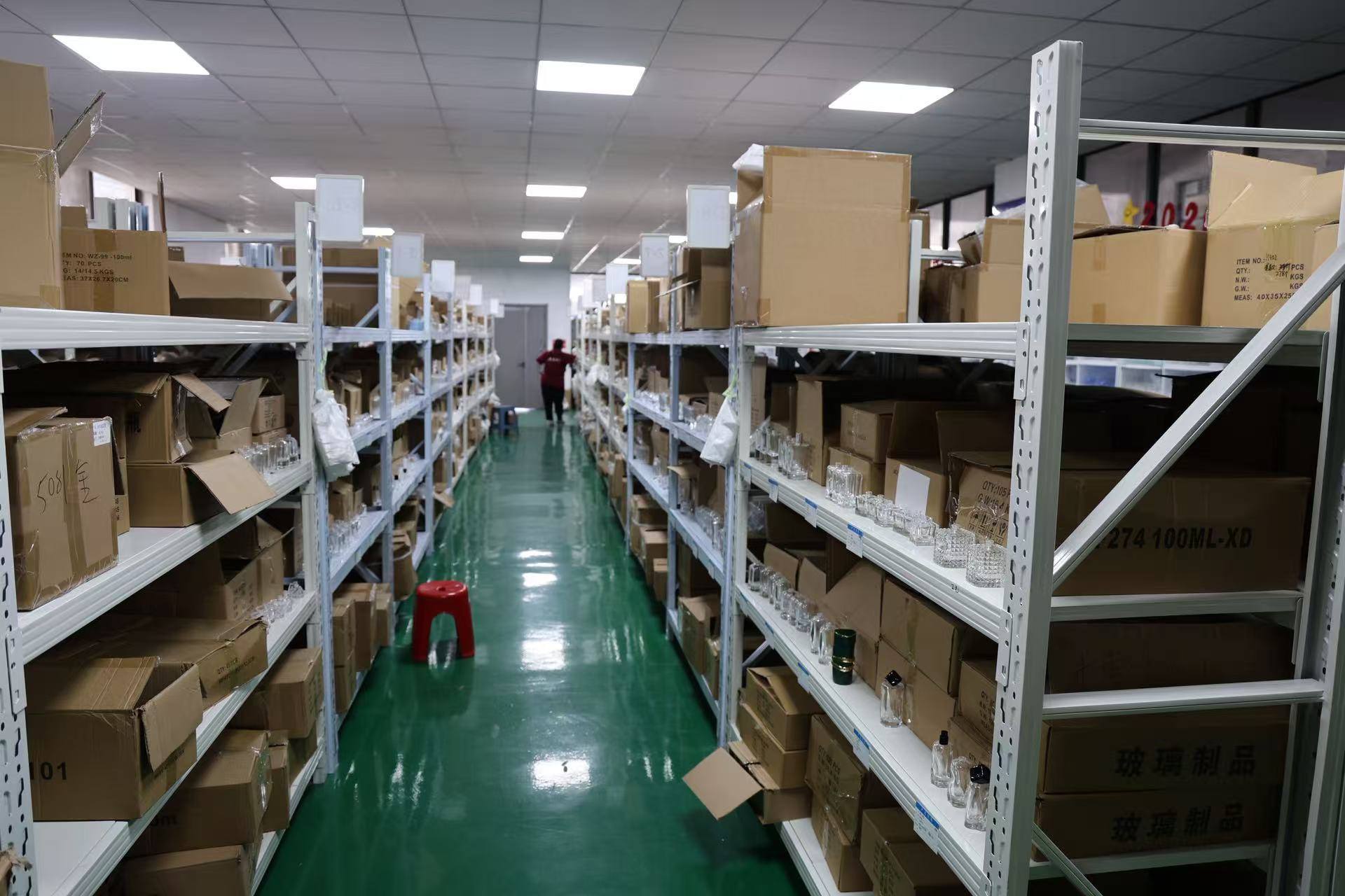 Bottle samples & storage — production network resource