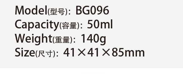 Original catalog specifications for BG096