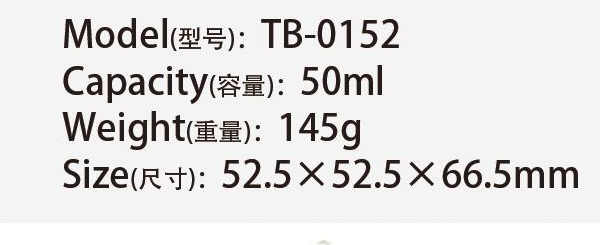 Original catalog specifications for TB-0152