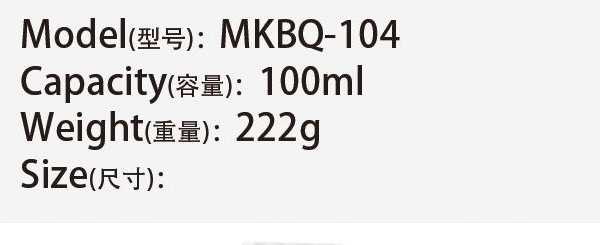 Original catalog specifications for MKBQ-104