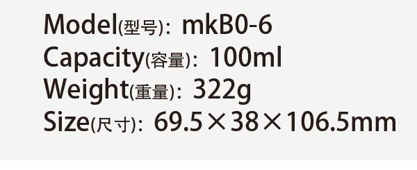 Original catalog specifications for mkB0-6