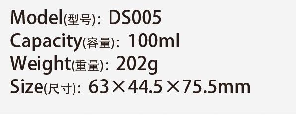 Original catalog specifications for DS005