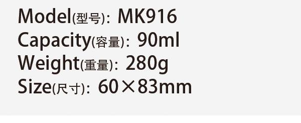 Original catalog specifications for MK916