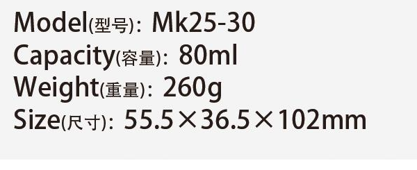 Original catalog specifications for Mk25-30