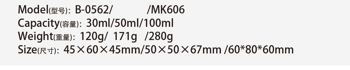 Original catalog specifications for B-0562/